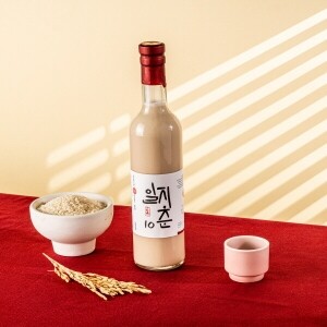 [노금주가] 철원오대쌀 탁주 일지춘 10도 375mL x 1병